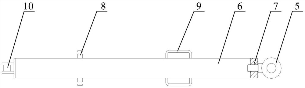 A drop bar brake mechanism for a trailer