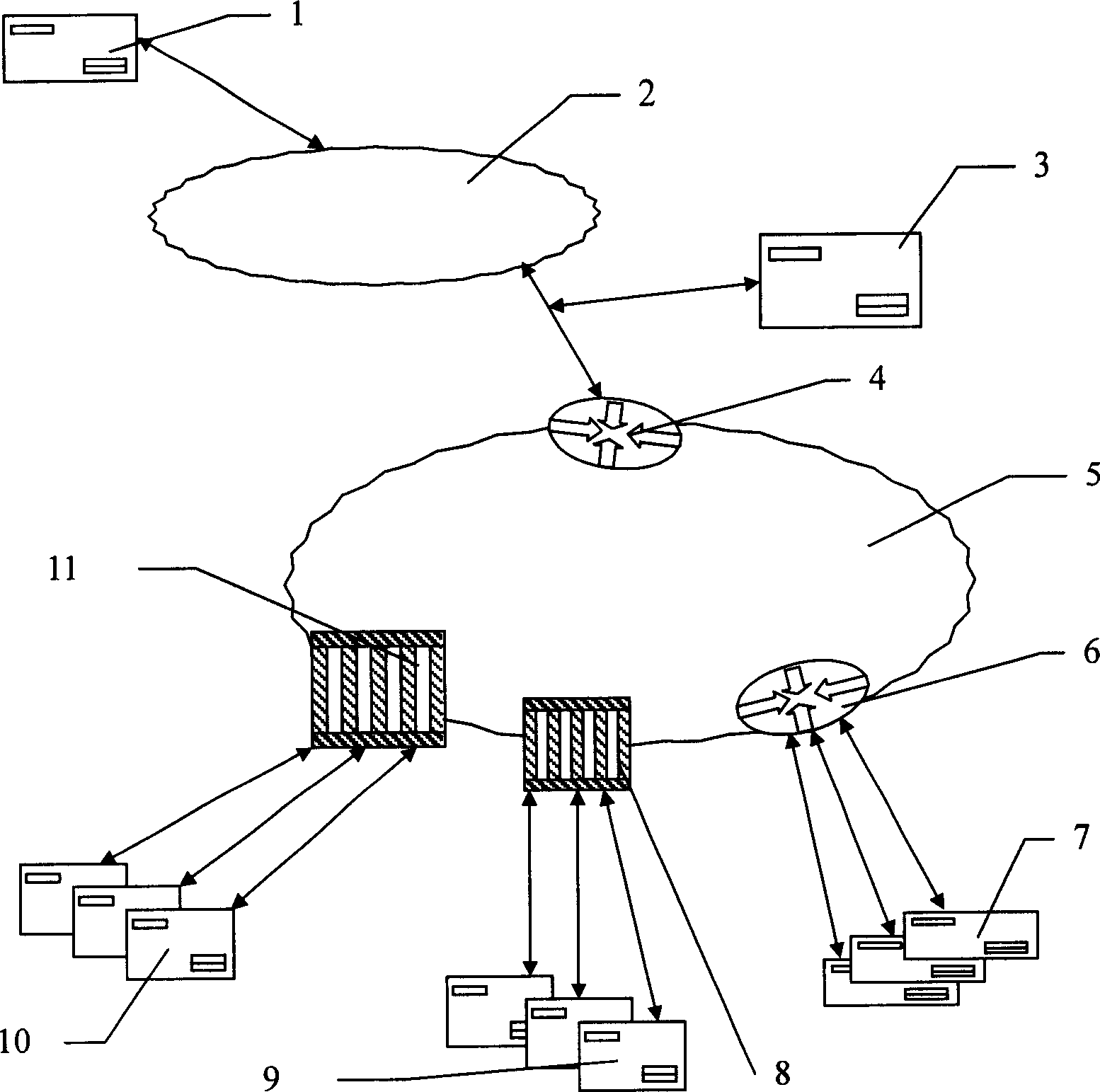 WEB page information advancing technique and application system