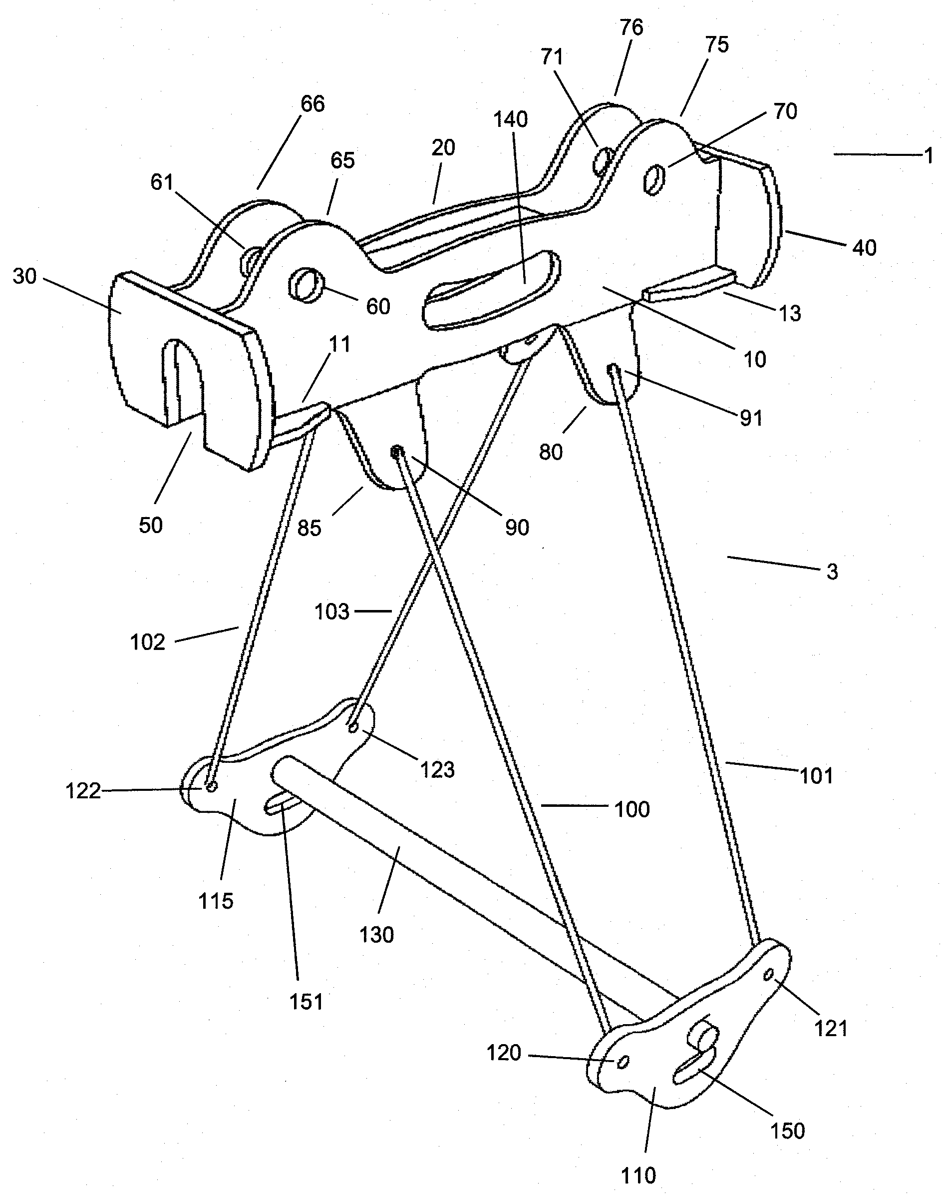 Zipline trolley