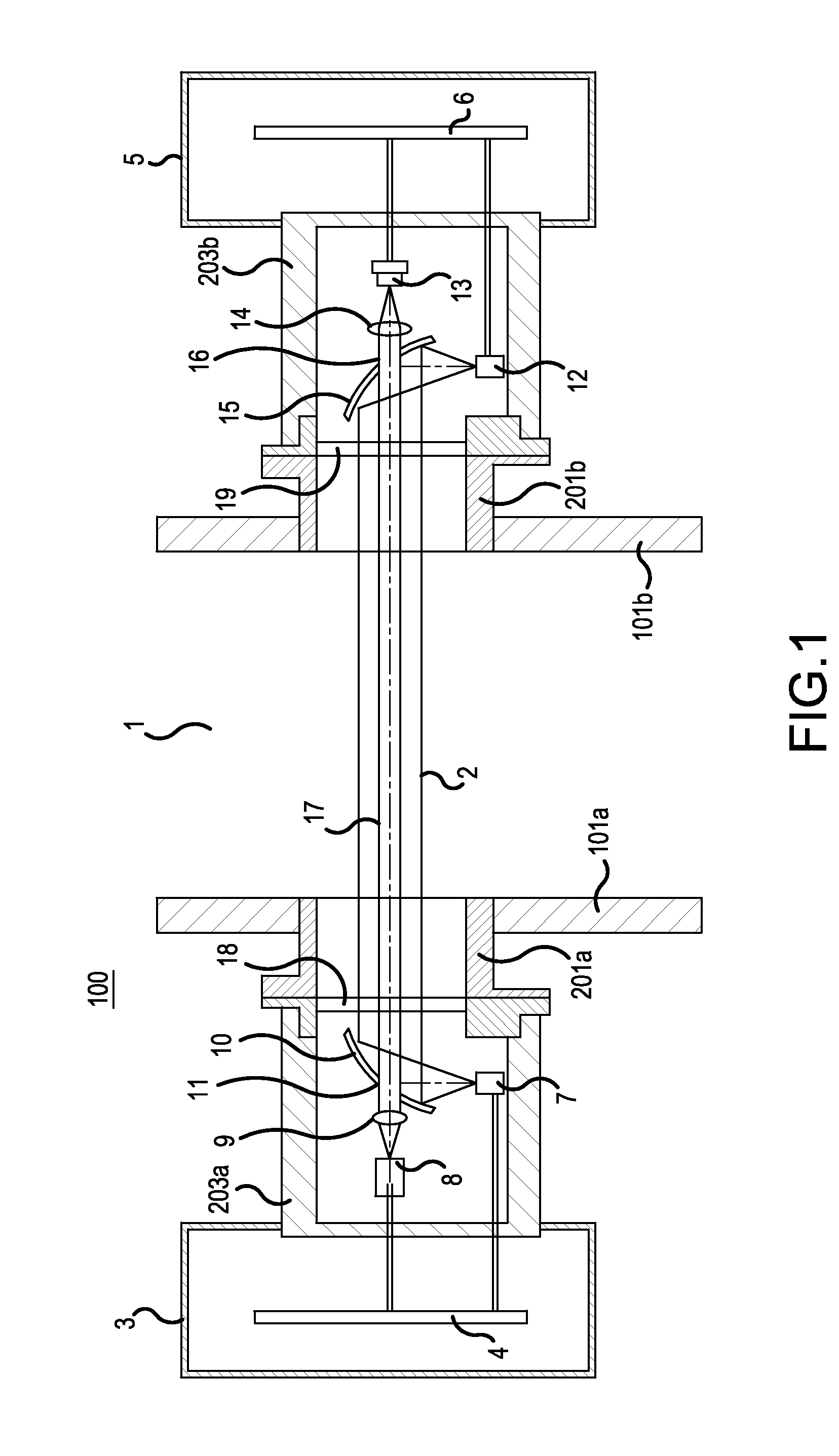 Laser-type gas analyzer