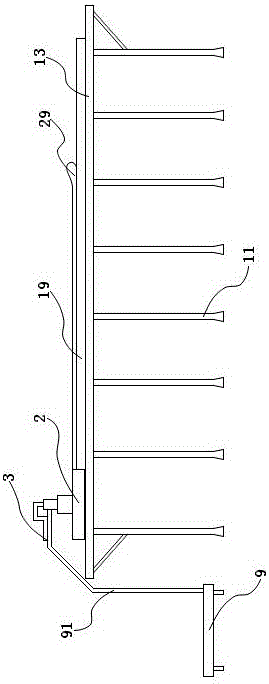 An uninterrupted gas supply device on a circular production line