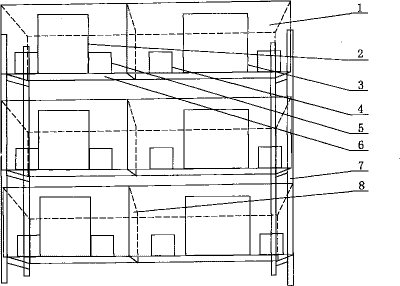 Rabbit cage and manufacturing method thereof