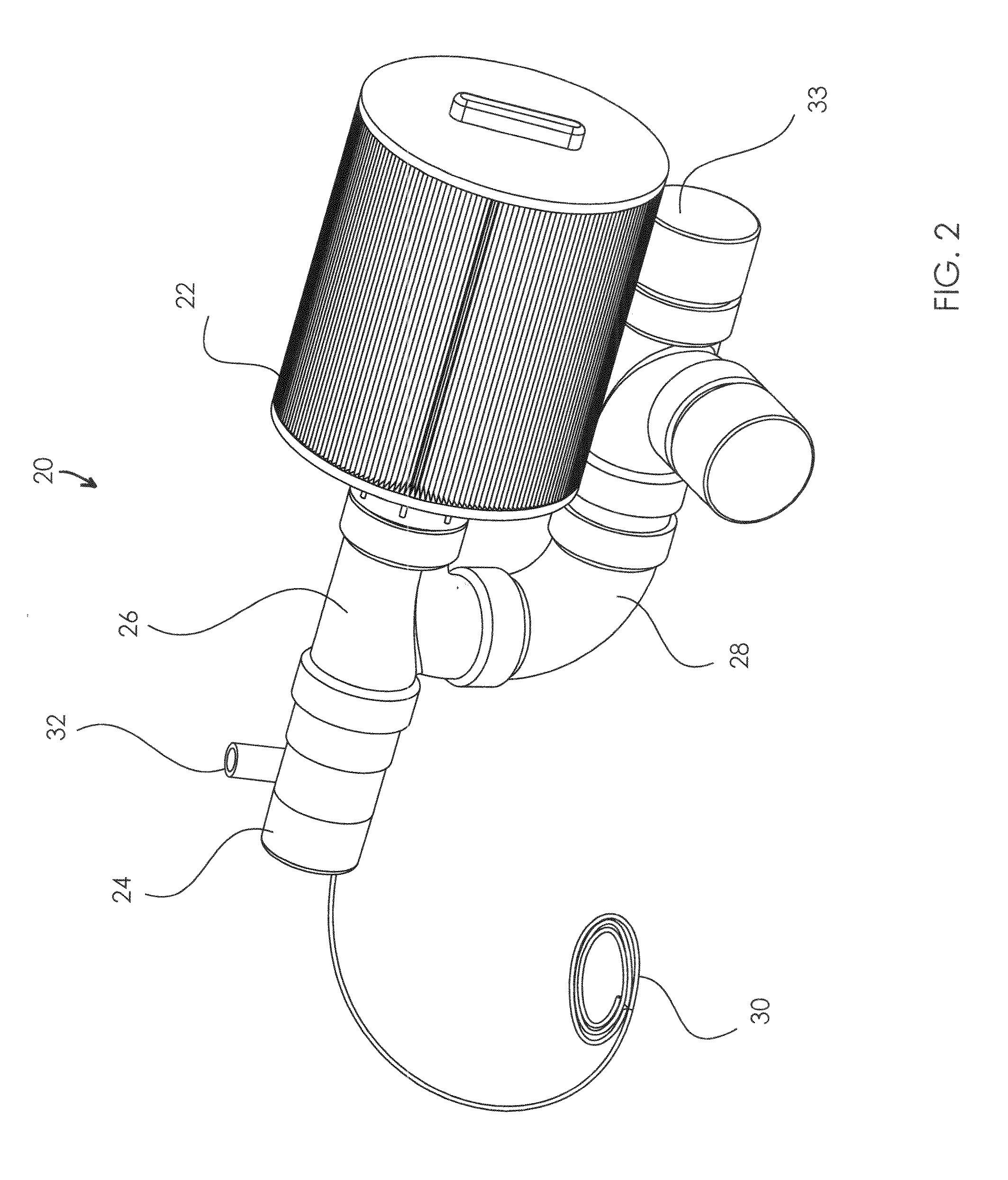 Portable Pump And Filter Assembly For Use In Pools, Spas And Open Bodies Of Water