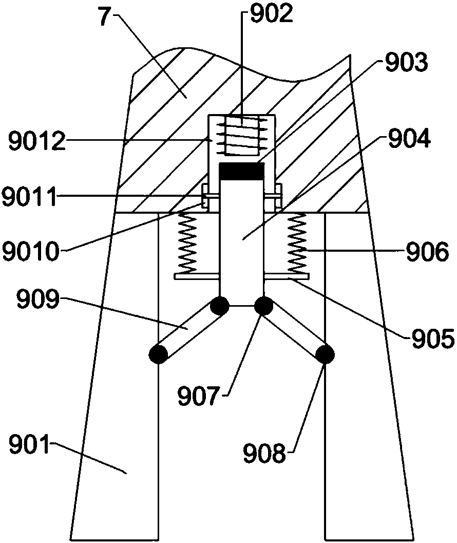 Orthopedics nail withdrawal equipment having clamping function