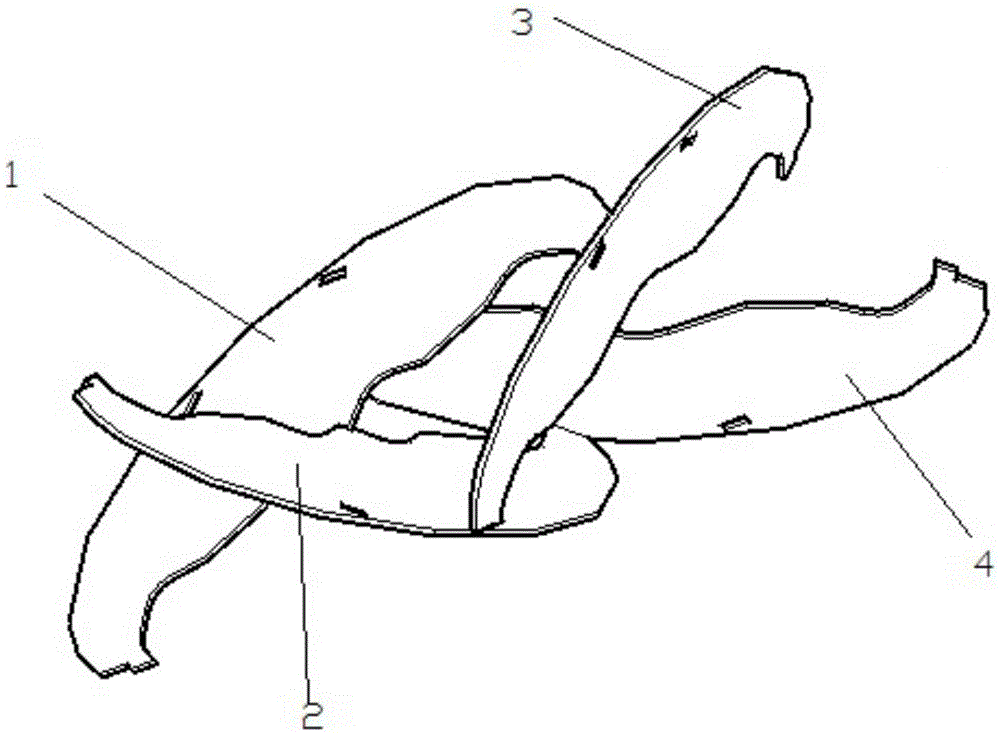 Large-sized static mixer