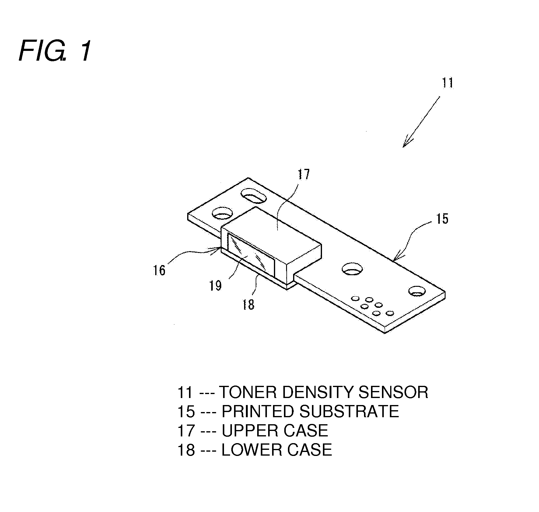 Toner density sensor and image forming apparatus