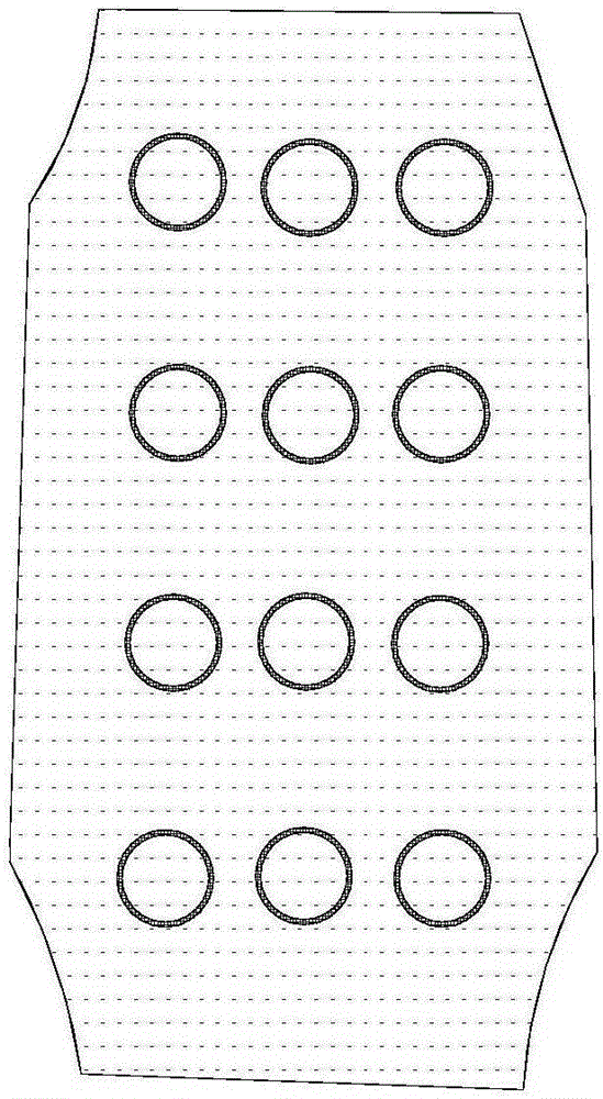 Magnet fixing method used on magnetic therapy module