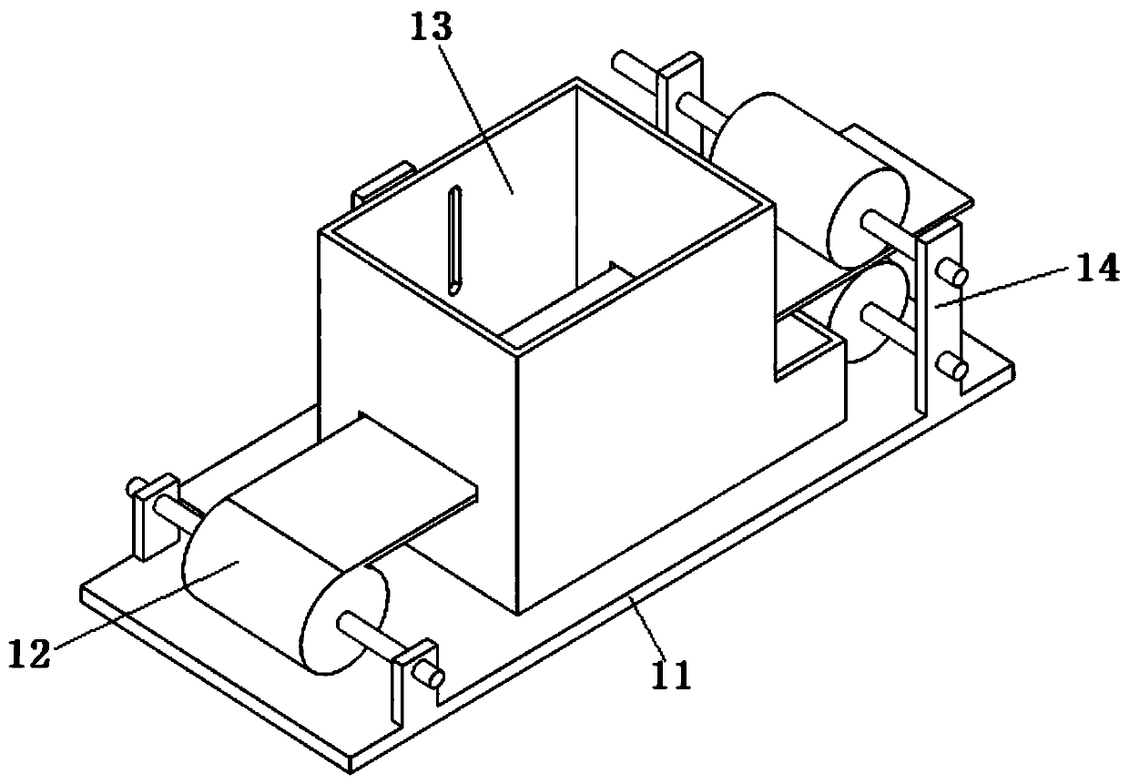 A kind of preparation method of high flame-retardant non-woven fabric