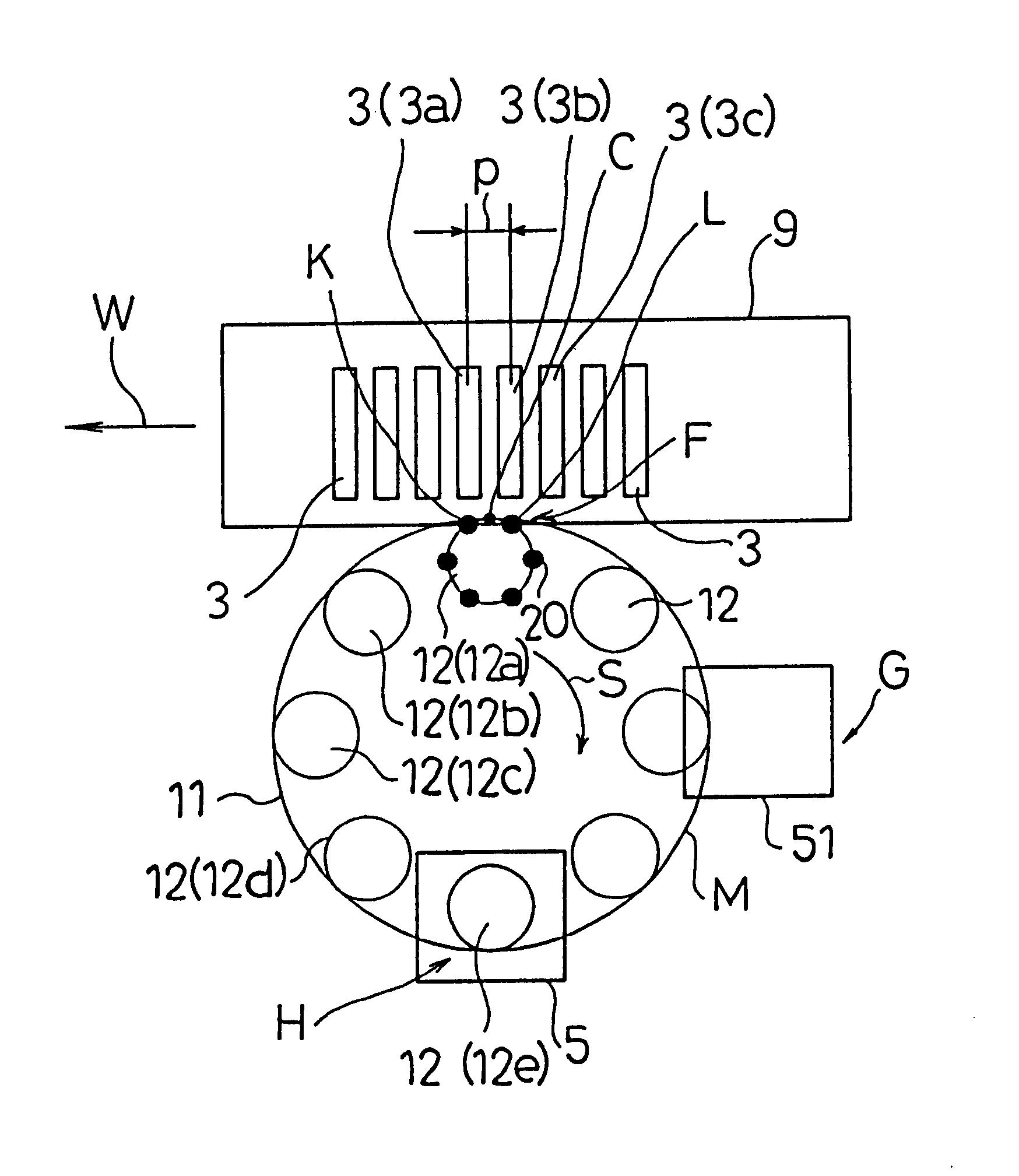 Device for mounting components