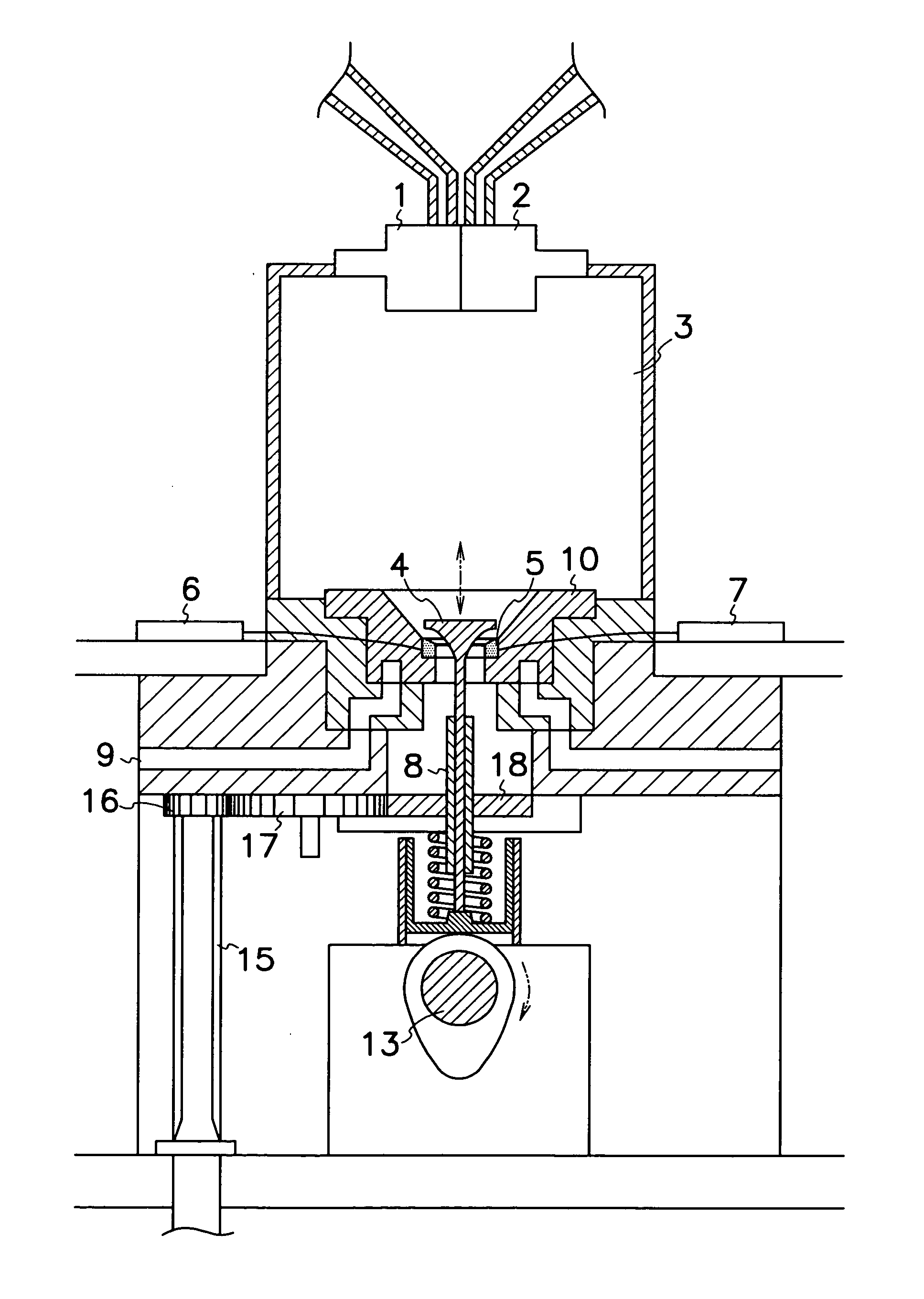 Iron-based sintered alloy with dispersed hard particles