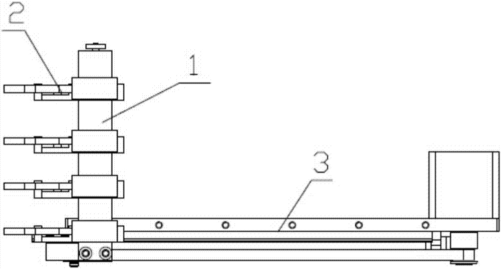 Electromagnetically-driven automatic card-pushing device for plurality of card boxes and control method thereof