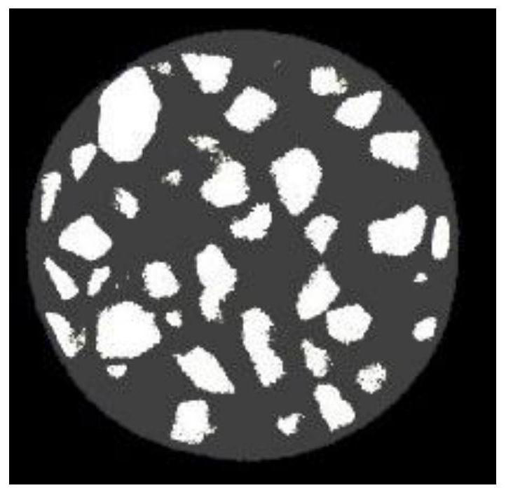 Rock fracture detection method under in-situ real-time pressurization of earth-rock mixture