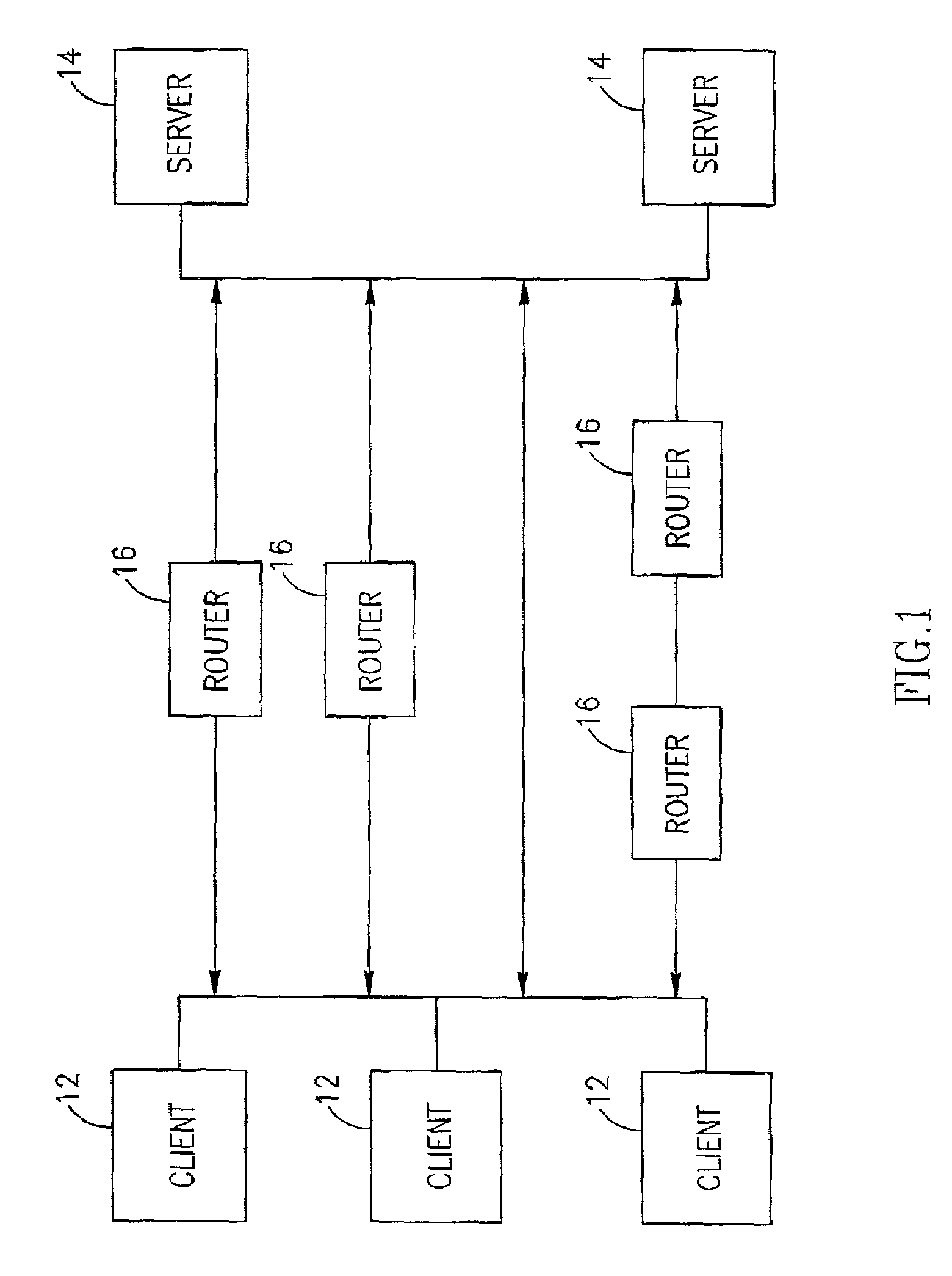 System and method for highly scalable high-speed content-based filtering and load balancing in interconnected fabrics