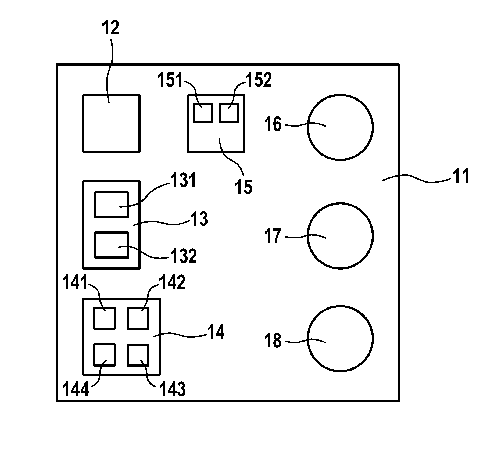 Method and distance control device for preventing collisions of a motor vehicle in a driving situation with little lateral distance