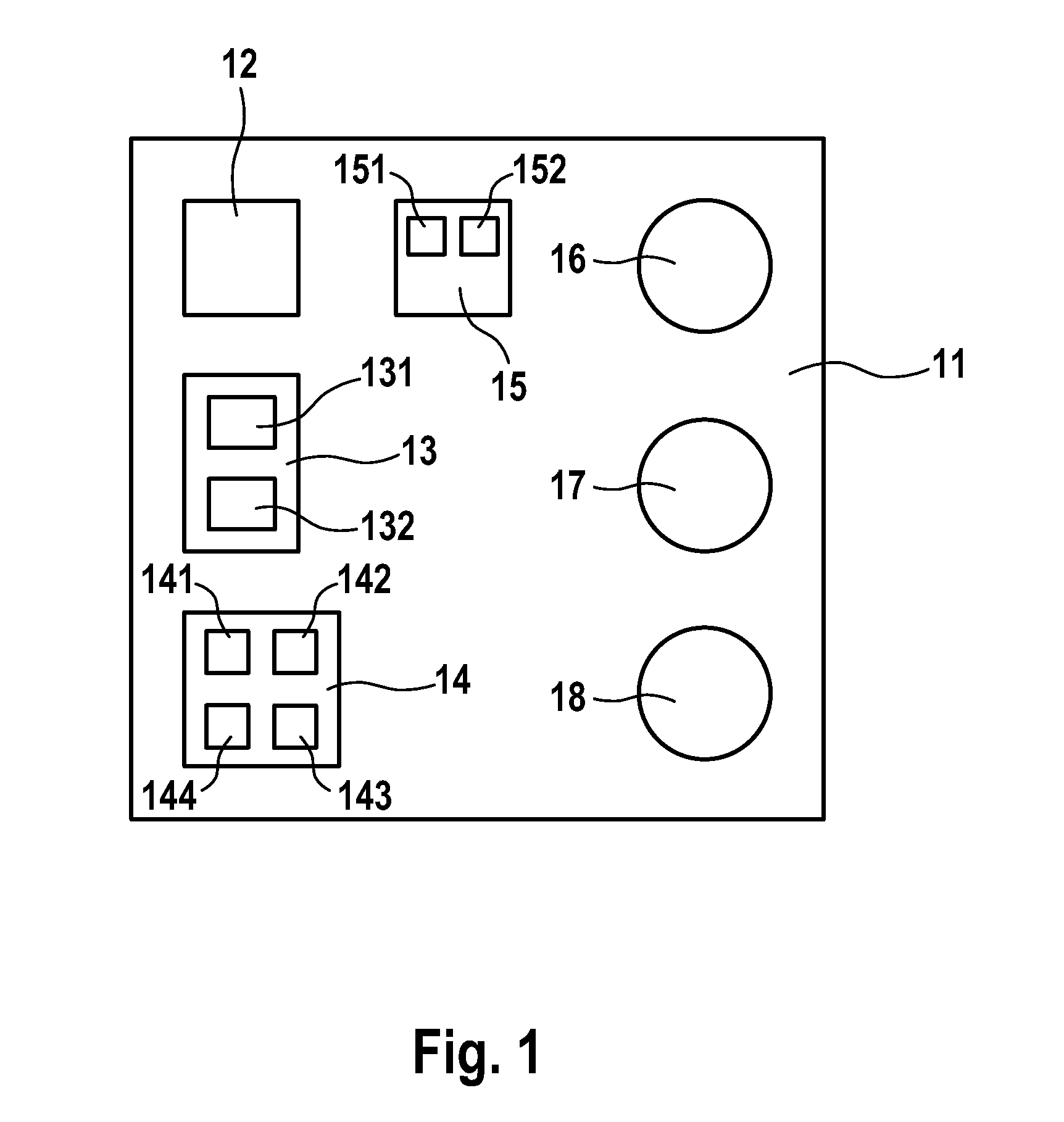 Method and distance control device for preventing collisions of a motor vehicle in a driving situation with little lateral distance