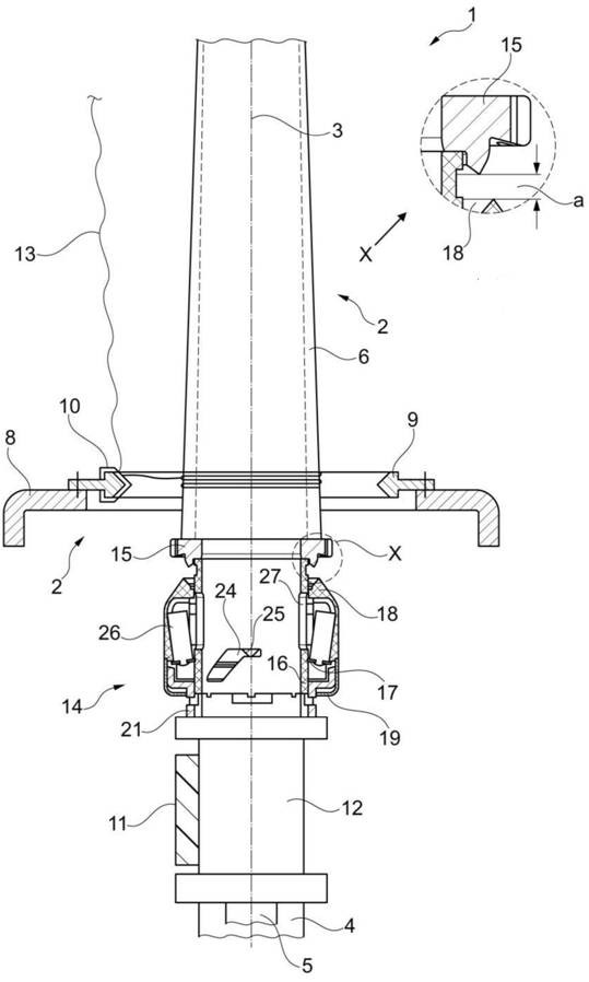 Thread clamping device