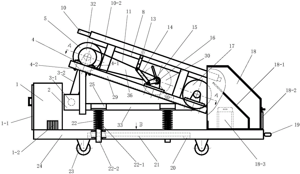 Solid mixture multilayer vibration physics screening machine