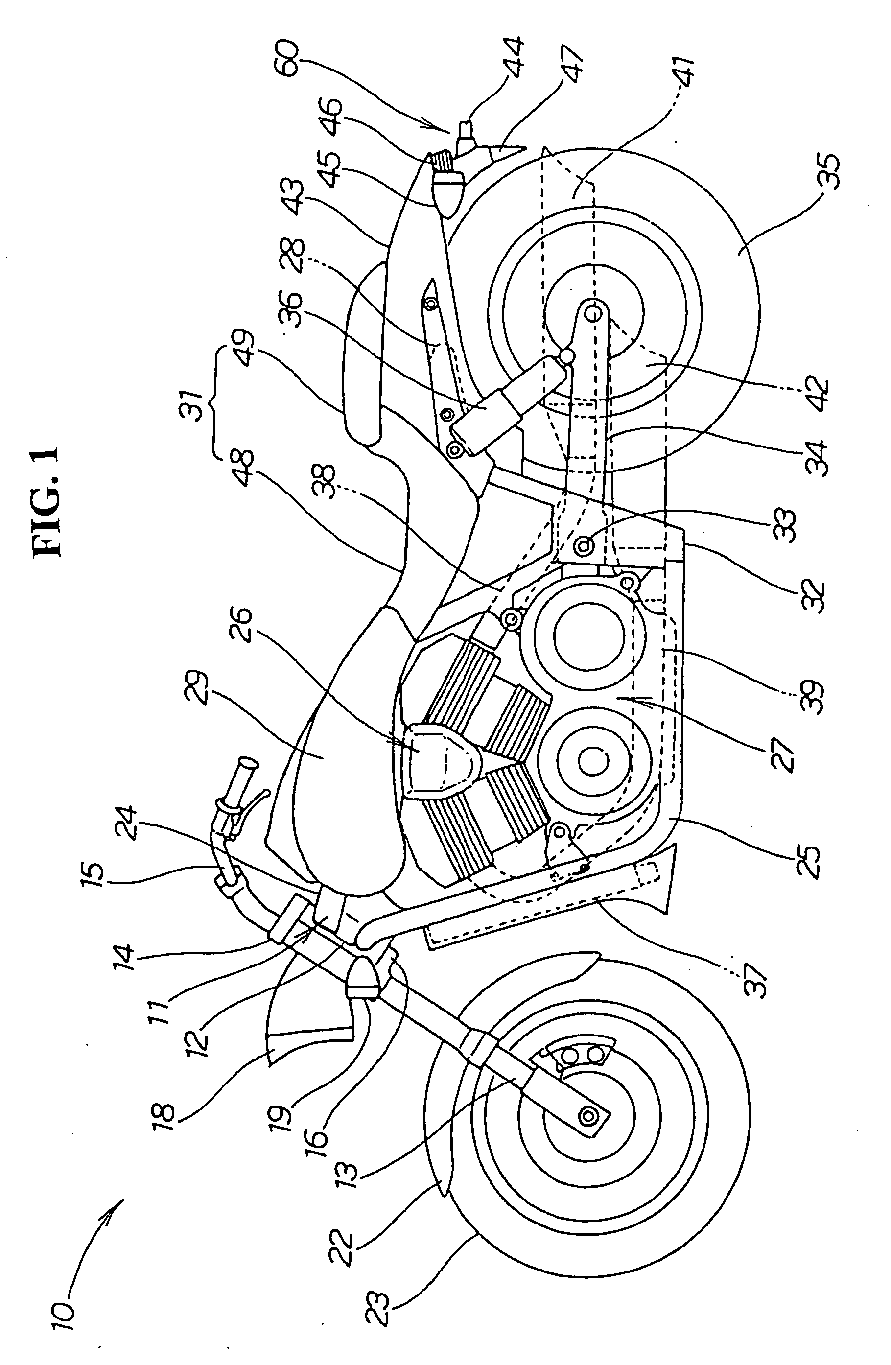 Tail lamp structure for vehicles