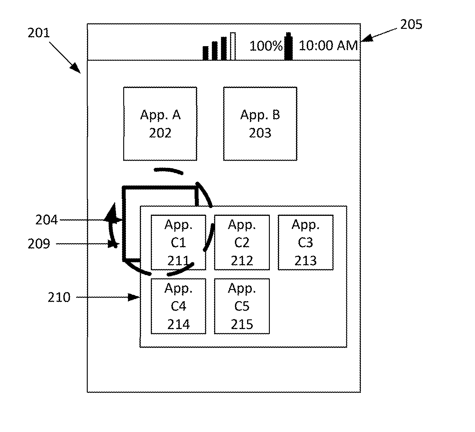 Automatic discovery and retrieveal of interoperable applications