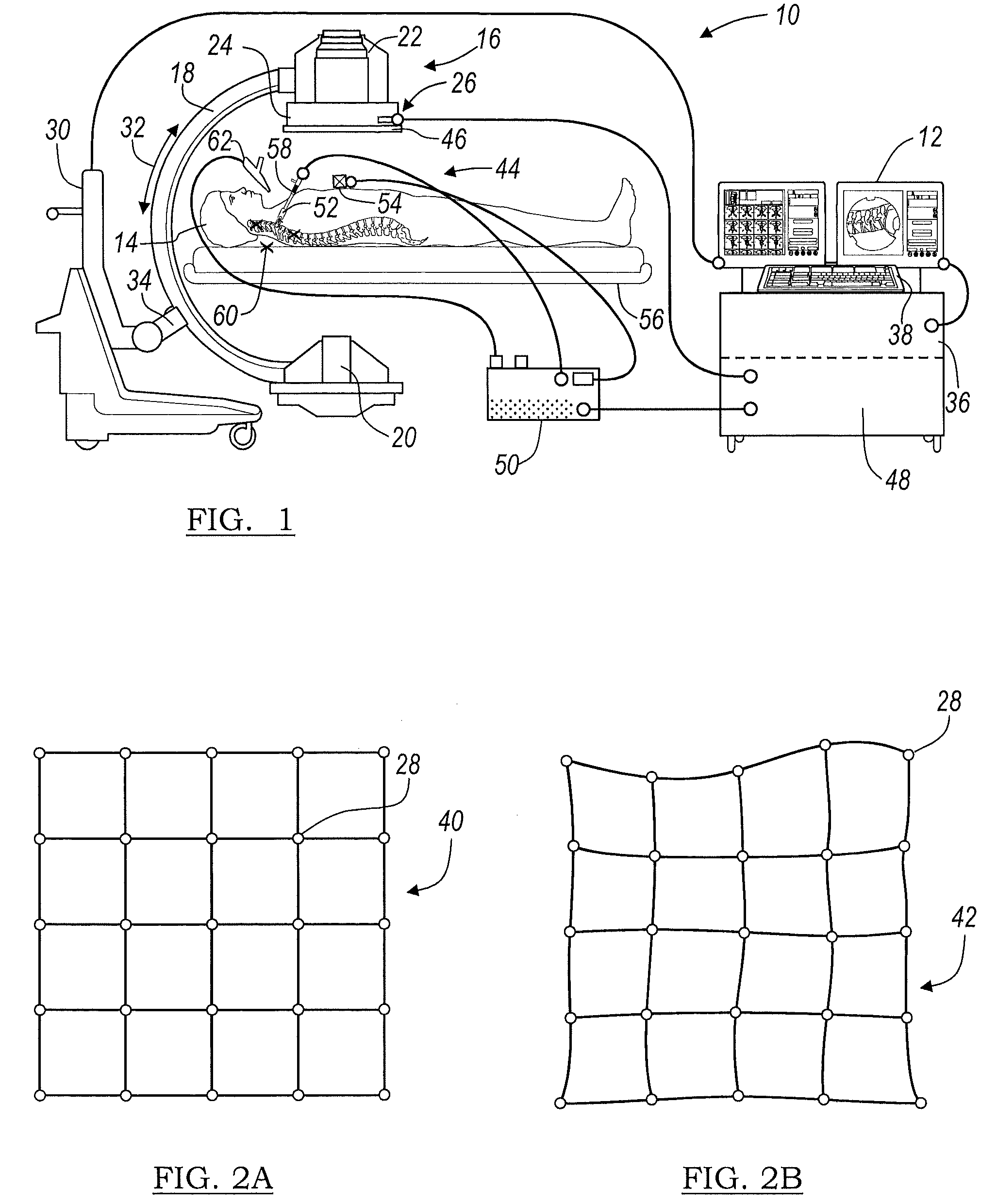 Method and apparatus for performing 2D to 3D registration