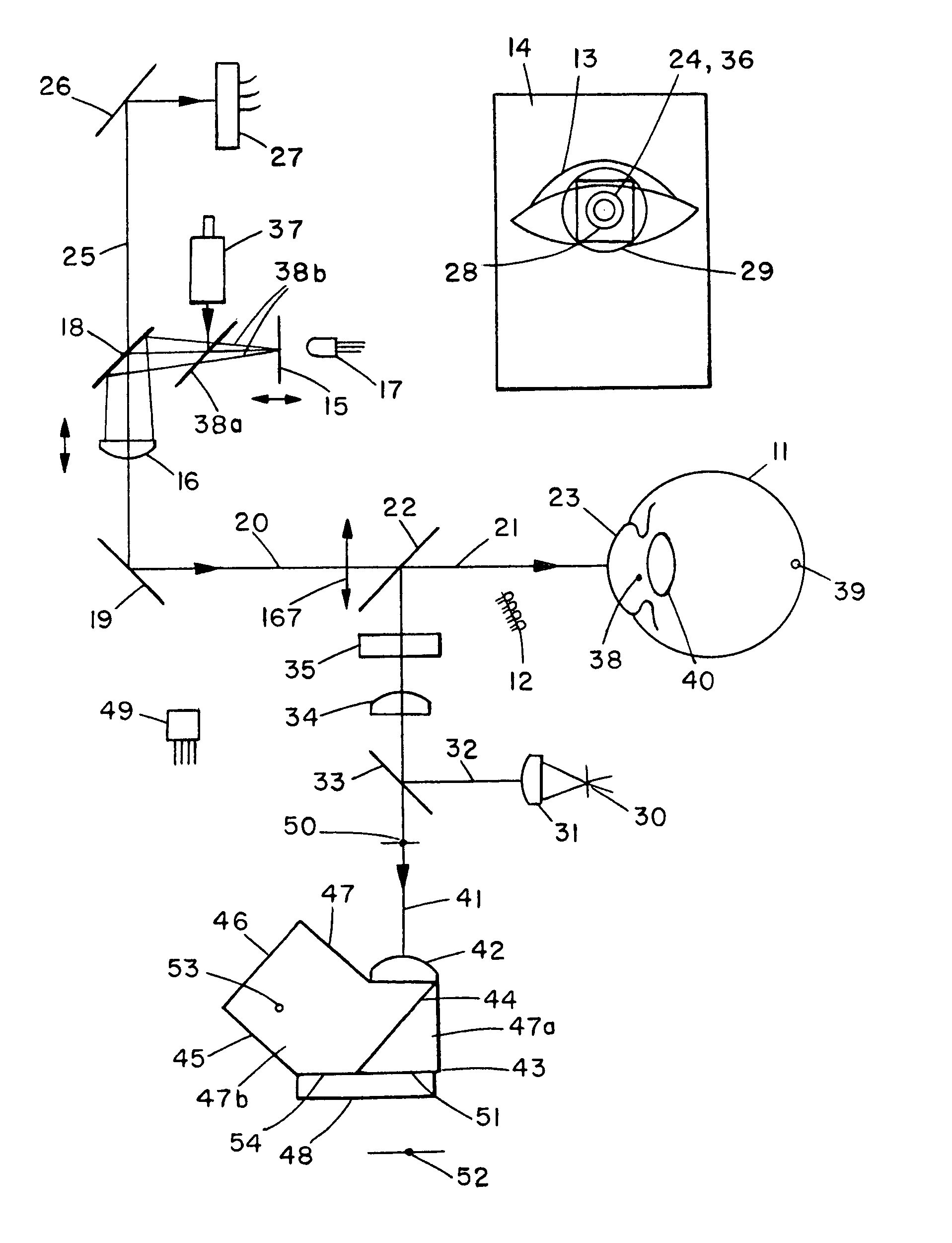 Complete autorefractor system in an ultra-compact package