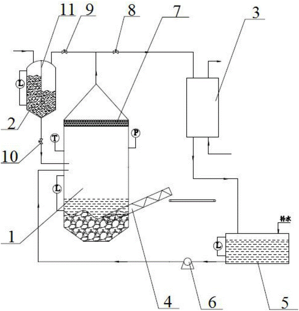 System and method for producing water vapor by blast furnace slag