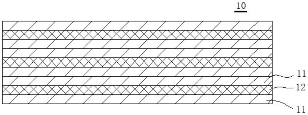 Far-infrared radiating material, preparation method, far-infrared radiating mat and heat shrinkable tube