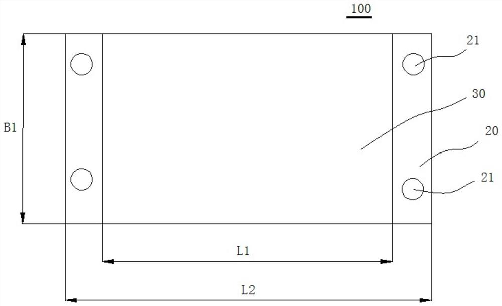 Far-infrared radiating material, preparation method, far-infrared radiating mat and heat shrinkable tube