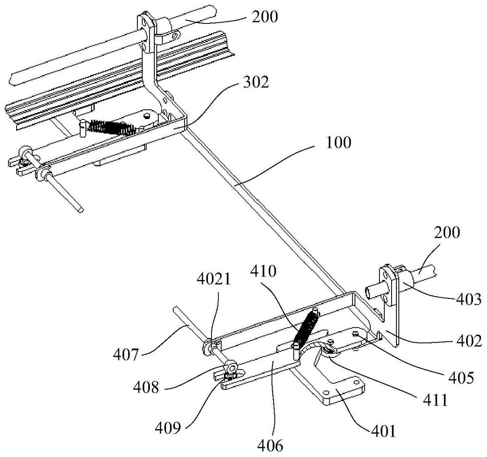 A half-folding and extracting device of an automatic clothes folding machine