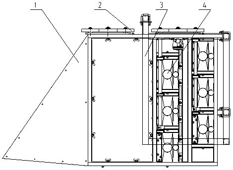 Suction self-propelled cotton harvester