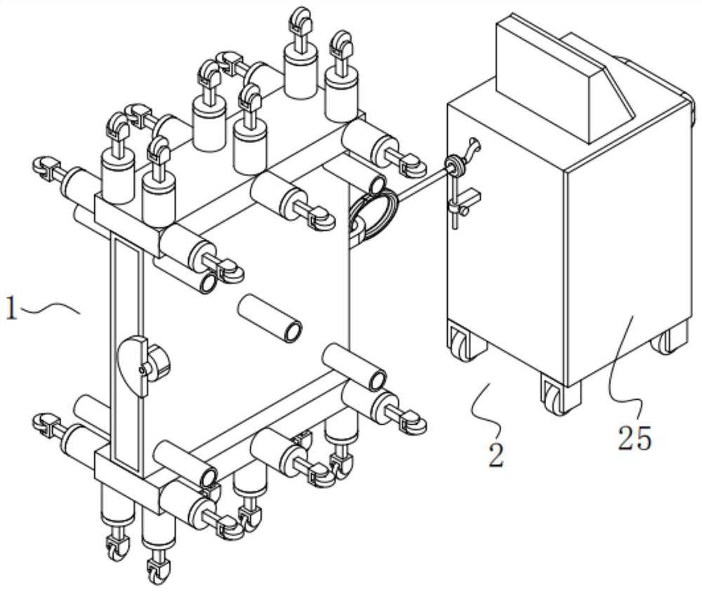 A detection device for electrical automation equipment