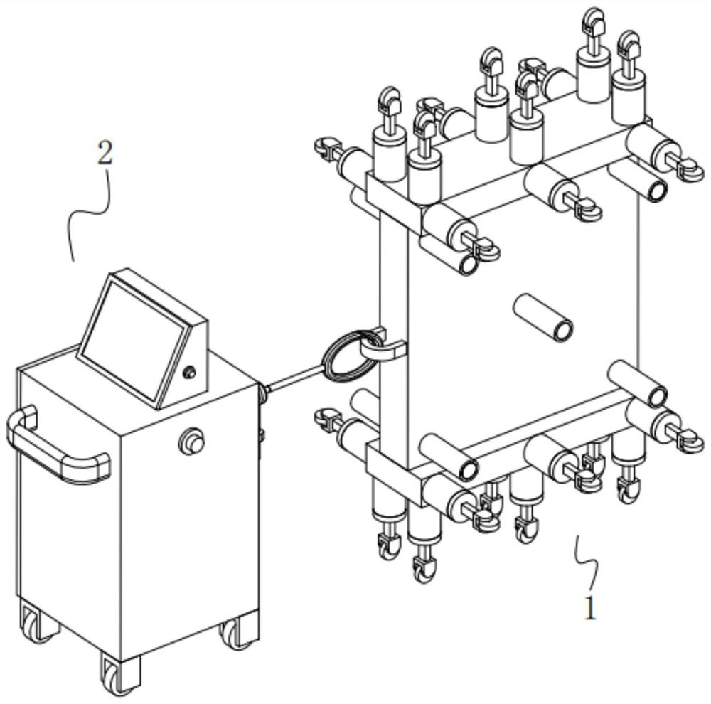 A detection device for electrical automation equipment