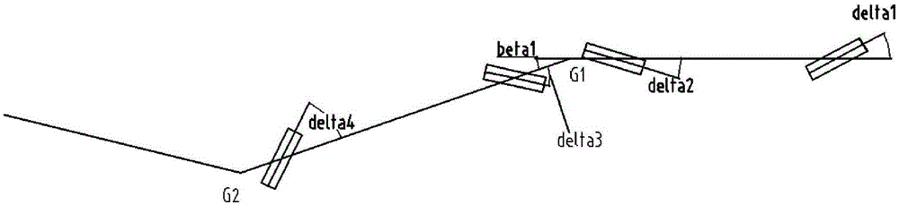 Track follow control method for rubber wheel low-floor intelligent rail train