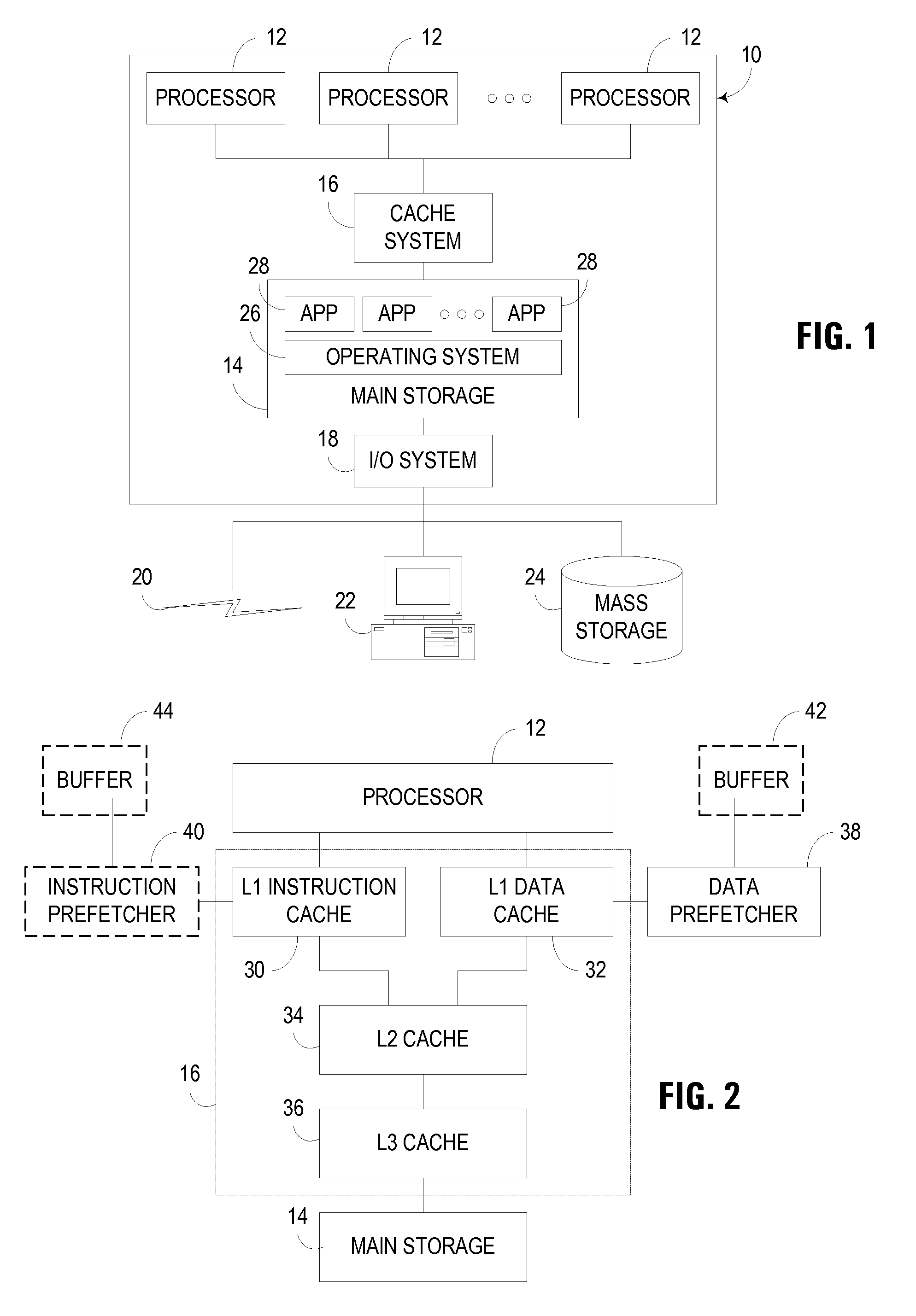 Context switch data prefetching in multithreaded computer