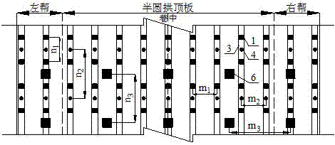 Method for controlling deformation of large broken rock zone roadway by using multi-steel stranded wire combined supporting device