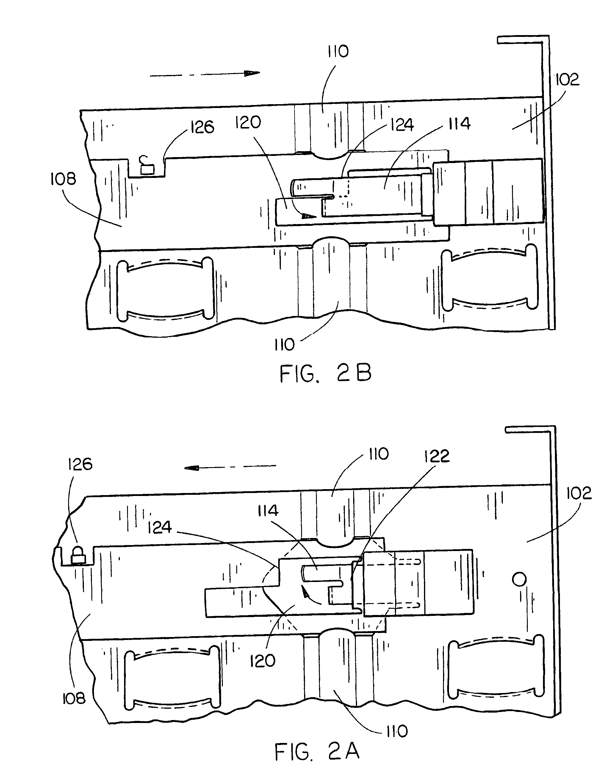 Device retention apparatus locking assembly