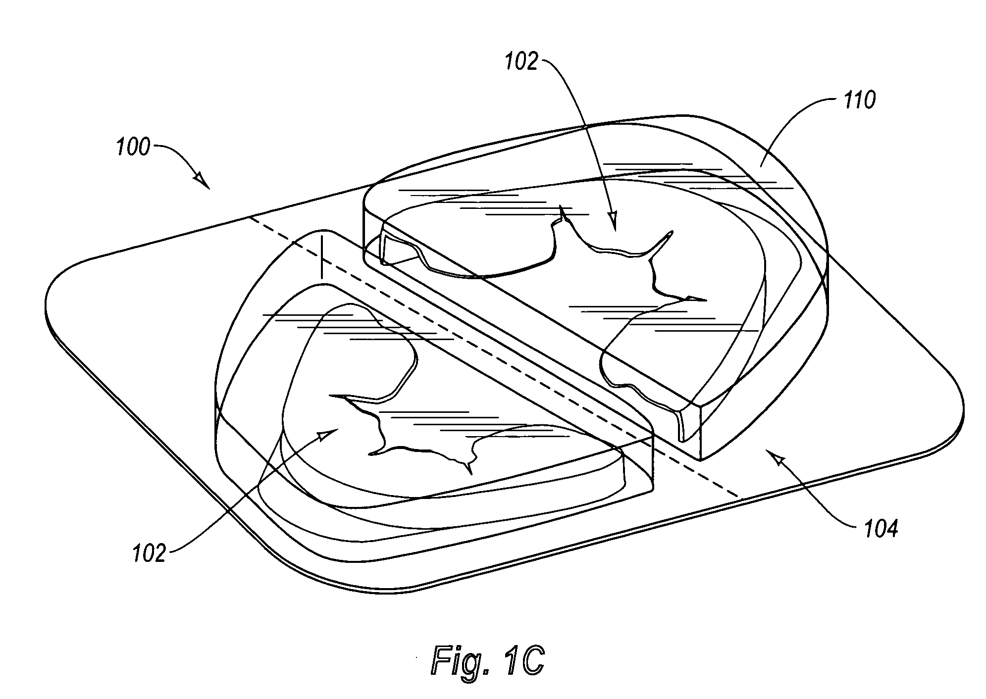 High stability package for dental treatment devices