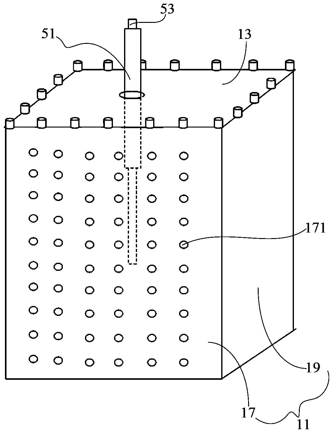 Physical simulation apparatus and method of convection and diffusion of salt-cavern gas storage cavity