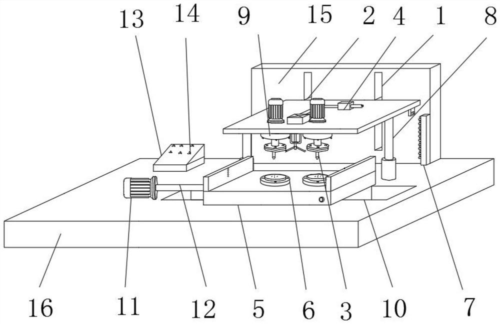 A high-precision drilling machine for workpiece machining