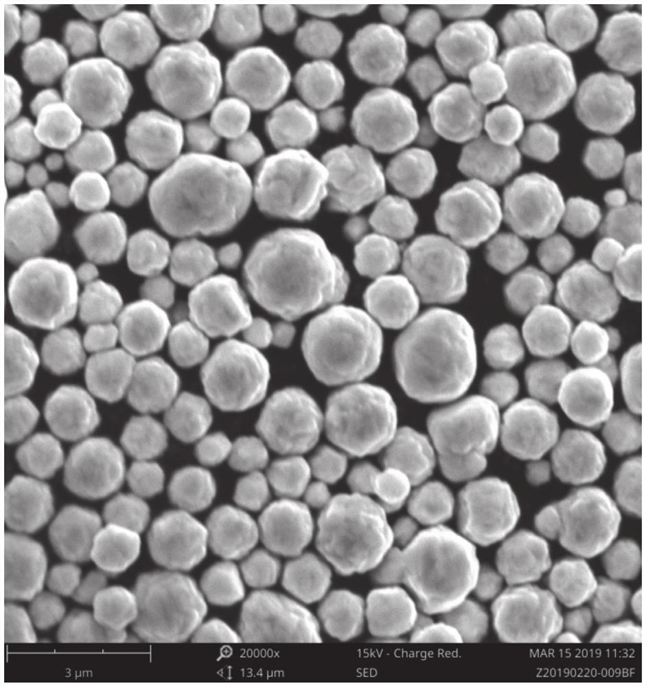 Silver powder for conductive silver paste of ceramic filter and preparation method of silver powder