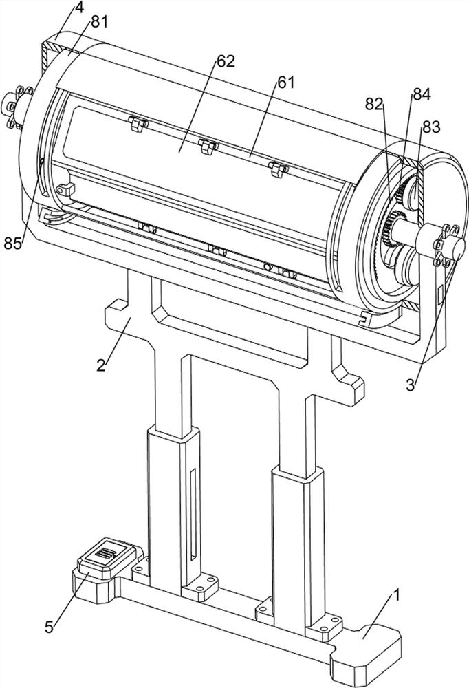 Diode illuminating lamp holder convenient to adjust and replace