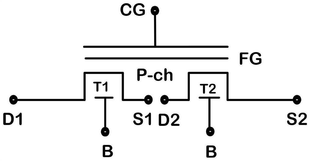 A radiation-resistant sense-switch type pflash switch unit structure and preparation method thereof