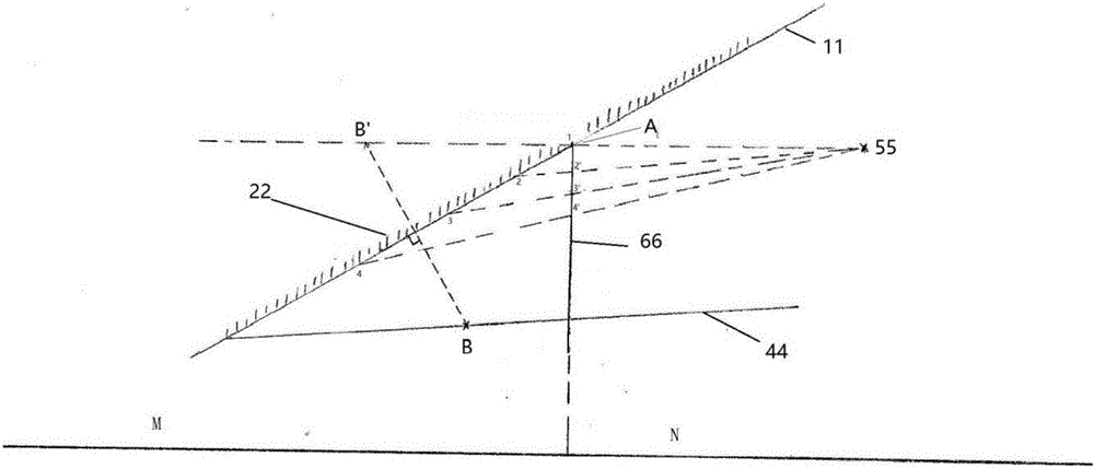 Optical ranging device for automobile