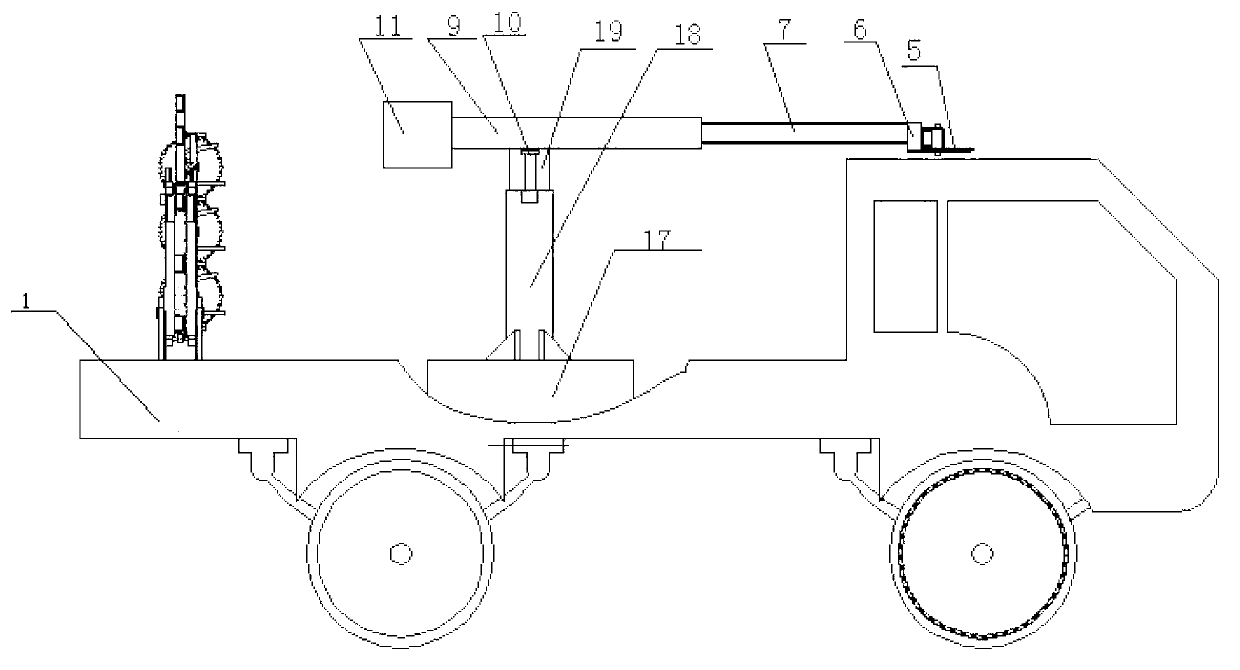 High-efficiency vehicular hedge clipper with two clipping faces