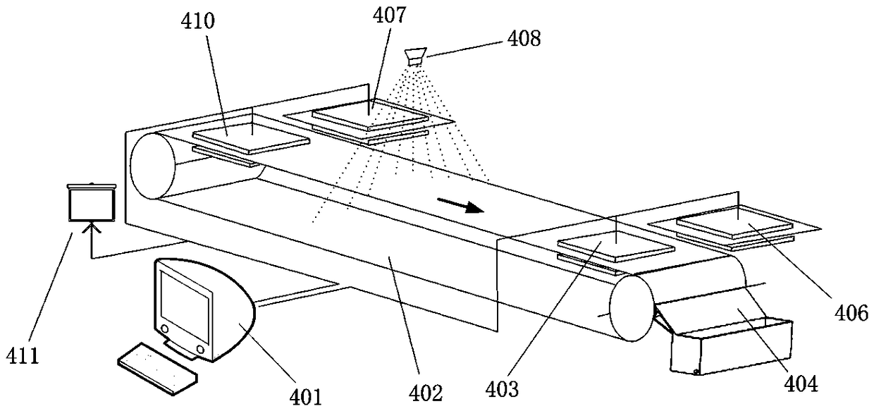 Indoor measuring apparatus and method for dynamic spray deposition distribution characteristics of boom sprayer