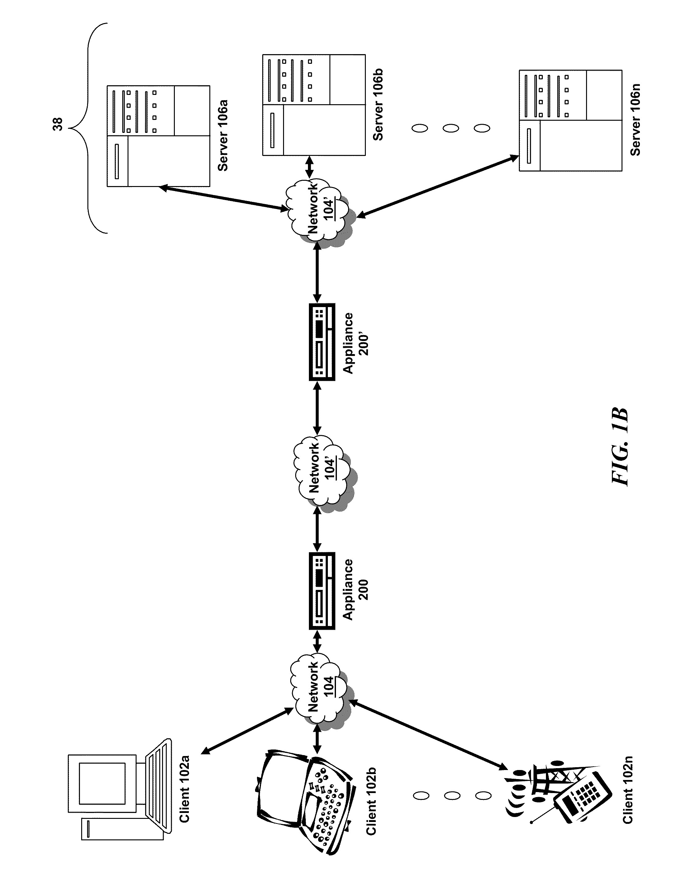 Systems and methods for mixed mode handling of IPv6 and IPv4 traffic by a virtual server