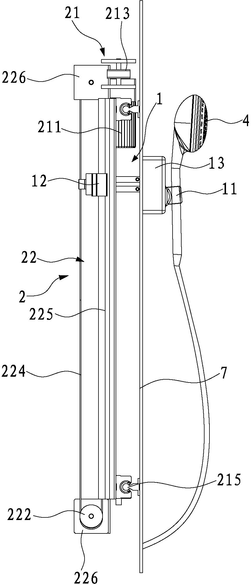 Multidirectional intelligent shower system