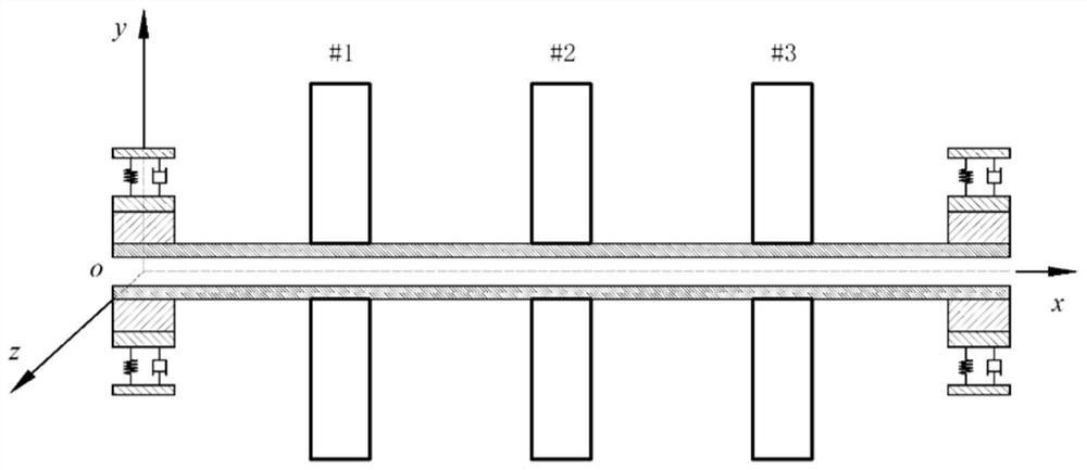 Constrained high-speed dynamic balance mechanical calculation method