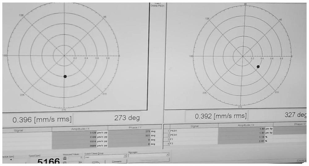 Constrained high-speed dynamic balance mechanical calculation method