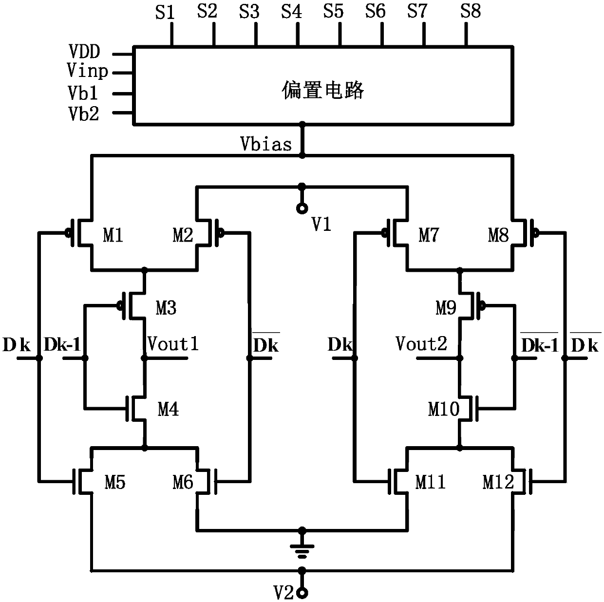 Pre-emphasis drive circuit based on cascade pseudo-differential structure